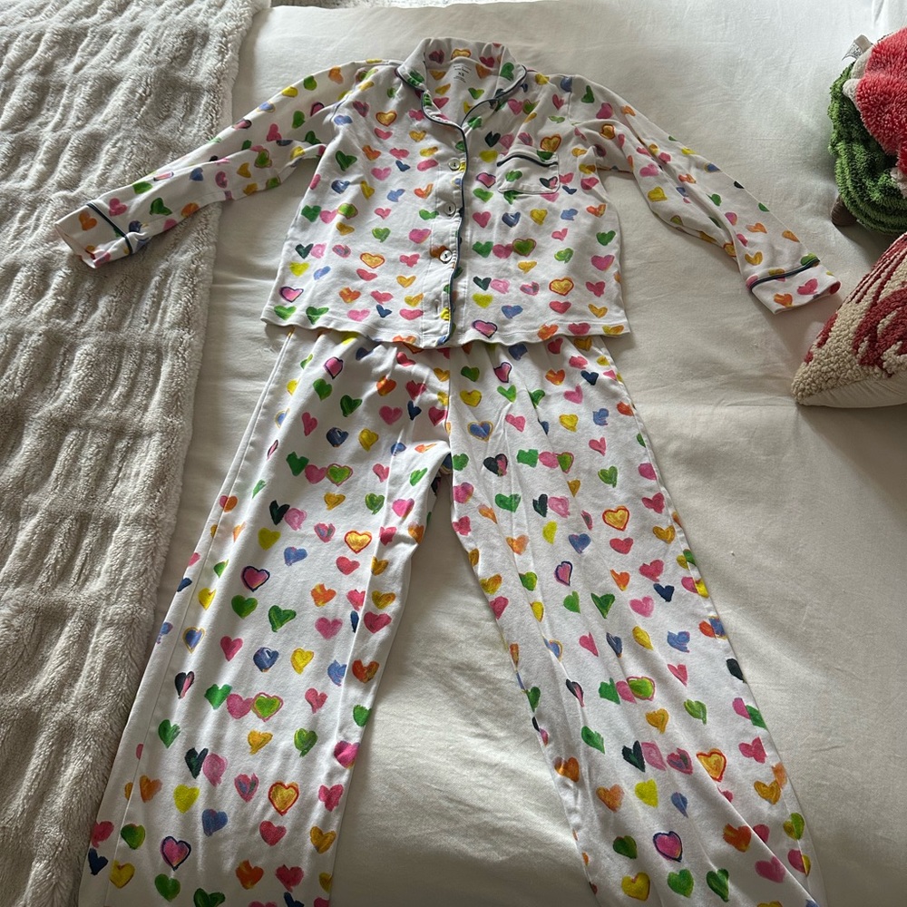 Roller Rabbit Multicolor Heart Print Pajama pj